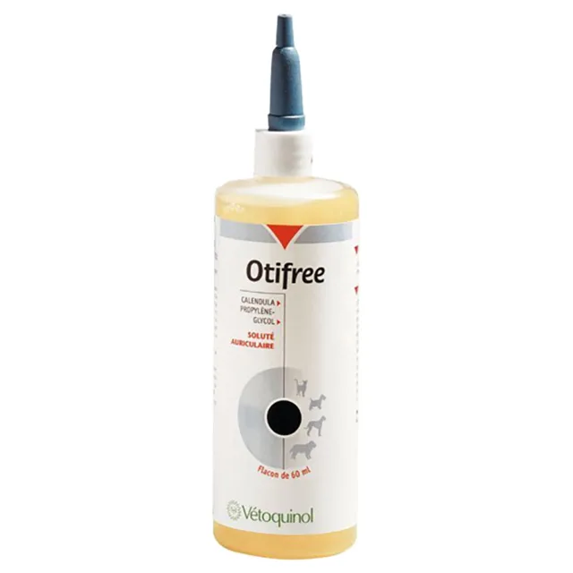Vetoquinol Otifree pro psy a kočky - 2 x 60 ml