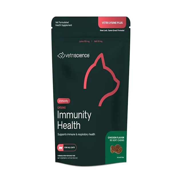 VETRISCIENCE Lysine Plus doplněk pro podporu imunity pro kočky 120 g