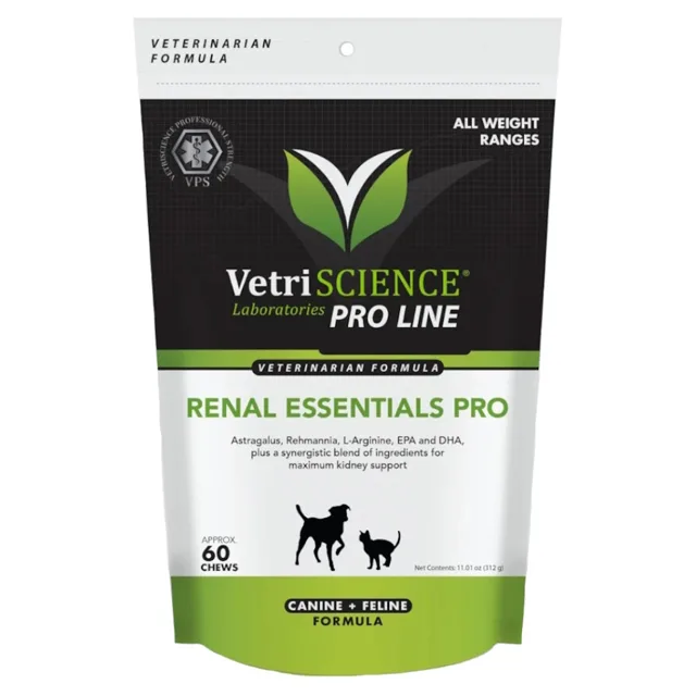 VETRISCIENCE Renal Essentials Pro doplněk na podporu ledvin pro psy 312 g