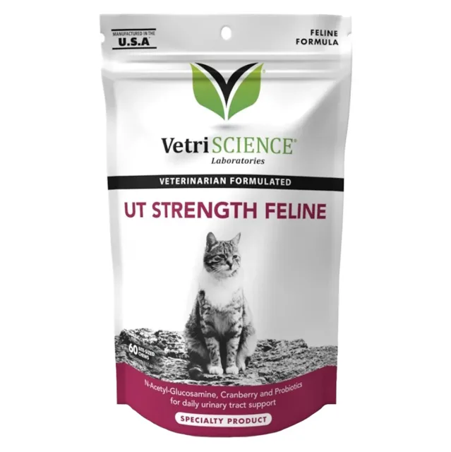 VETRISCIENCE UT Strenght doplněk na podporu močových cest pro kočky 90 g