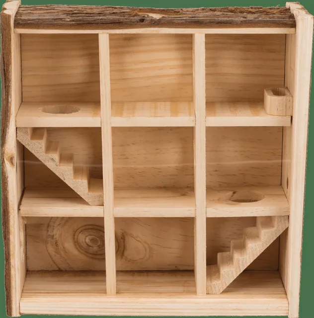 Věž a bludiště Natural Living Trixie pro myši a zakrslé křečky 3 podlaží 30 x 30 x 10 cm