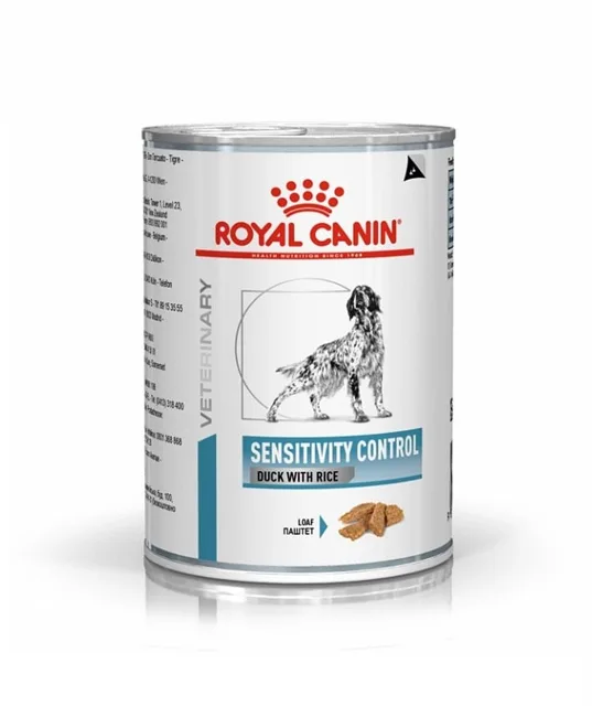 VHN Dog Sensitivity Control Duck&amp;Rice Can 12 x 410 g