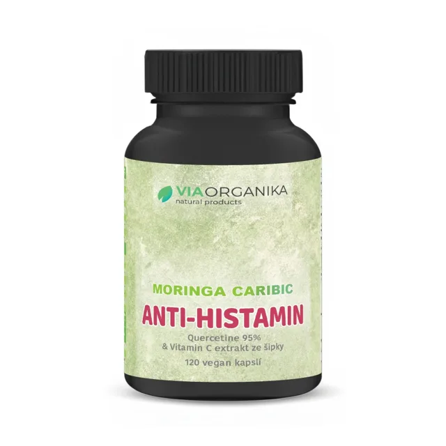 VIA Organika Moringa caribic ANTI-HISTAMIN 120 kapslí