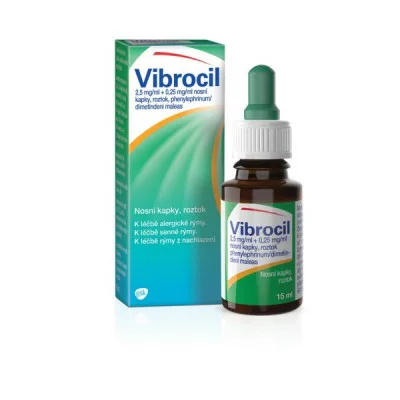 Vibrocil 2.5mg/ml+0.25mg/ml nas.gtt.sol. 1x15ml CZ