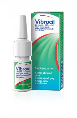 Vibrocil 2.5mg/ml+0.25mg/ml nas.spr.sol.1x15ml