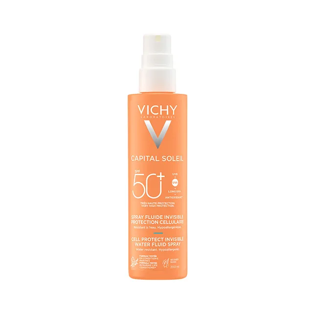 VICHY Capital Soleil Fluidní Sprej SPF50+ 200 ml