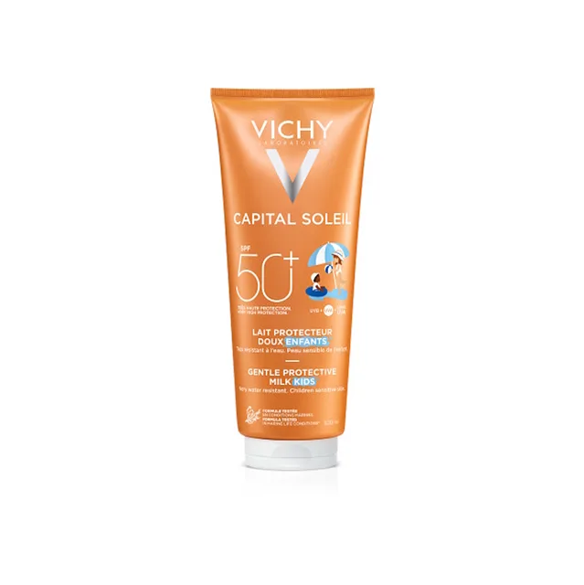 VICHY Capital Soleil Ochranné opalovací mléko pro děti SPF 50 300 ml
