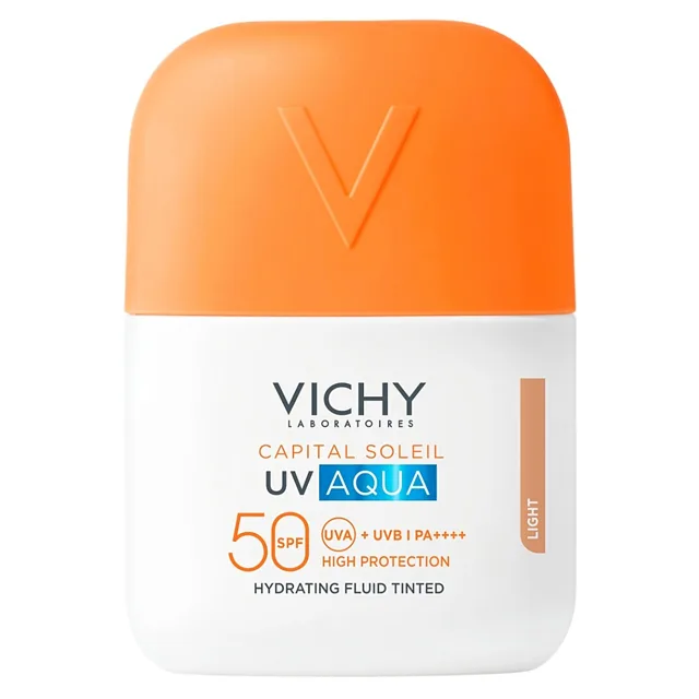 VICHY Capital Soleil UV Aqua Fluid tónovaný light SPF50 50 ml