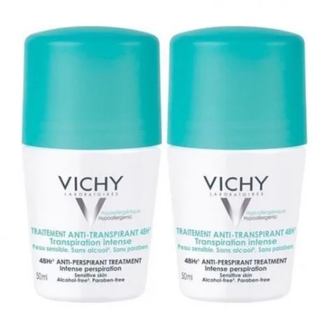 Vichy Deo Roll-on Duo Intenzivní Roll-on 2x50ml