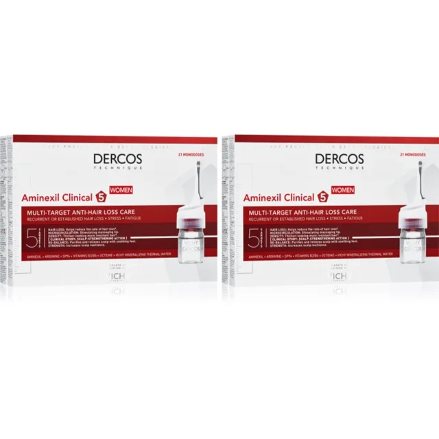 Vichy Dercos Aminexil Clinical sada proti vypadávání vlasů
