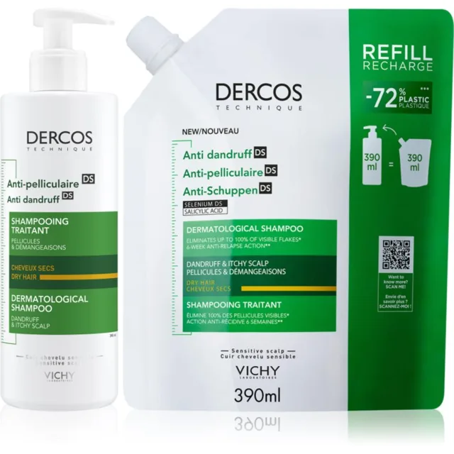 Vichy Dercos Anti-Dandruff sada proti lupům pro suché vlasy