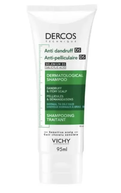 Vichy Dercos Anti-Dandruff šampon proti lupům pro normální až mastné vlasy 95 ml