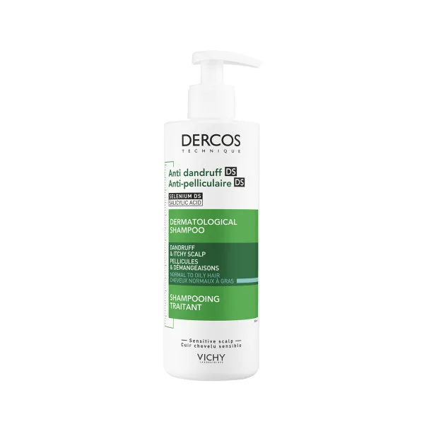 Vichy Dercos Šampon lupy mastné vlasy 390ml