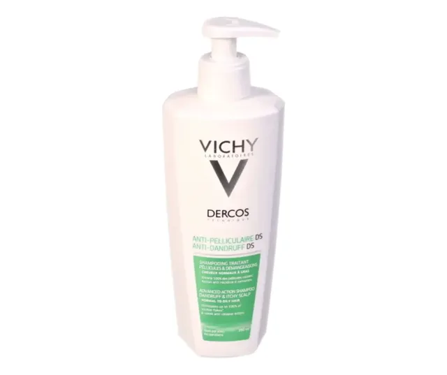 VICHY DERCOS Šampon lupy mastné vlasy 390ml