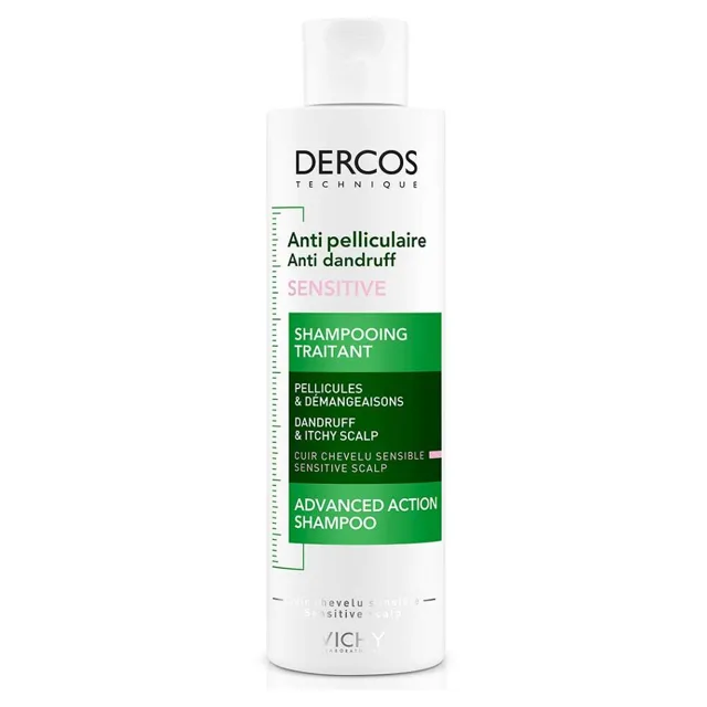 VICHY Dercos Šampon proti lupům pro citlivou pokožku 200 ml