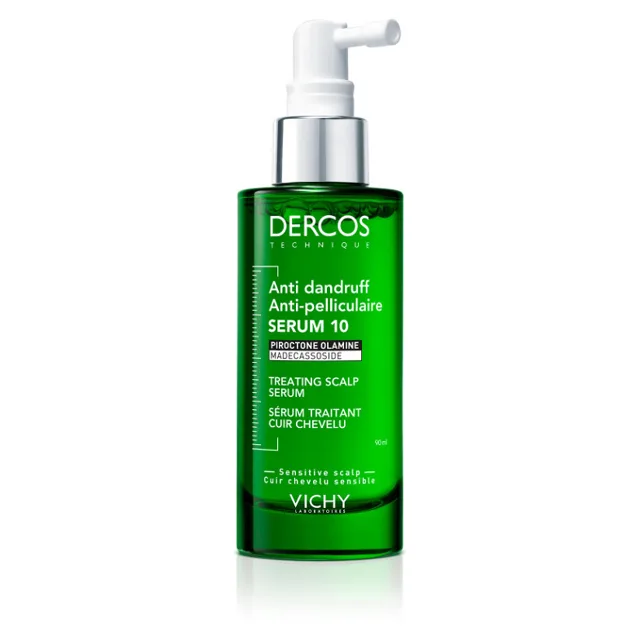 VICHY Dercos Serum 10 Ošetřující sérum proti lupům 90 ml