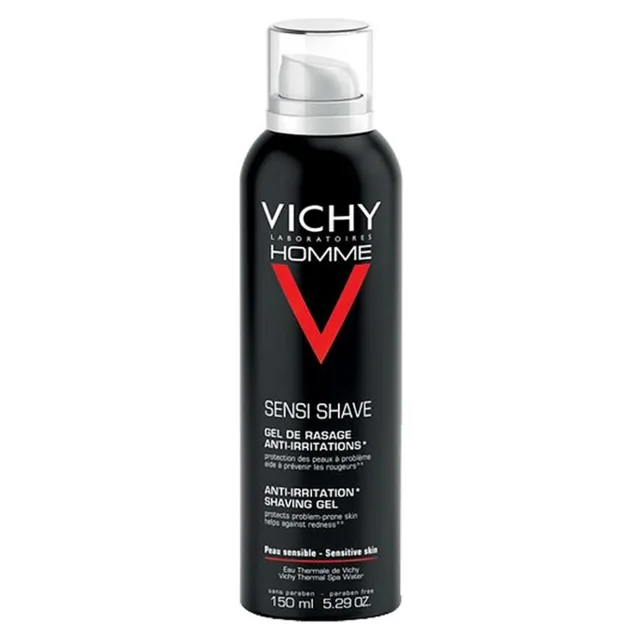 VICHY Homme Gel na holení proti podráždění pleti 150 ml