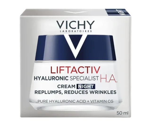 Vichy Liftactiv H.A. noční zpevňující krém proti vráskám 50 ml