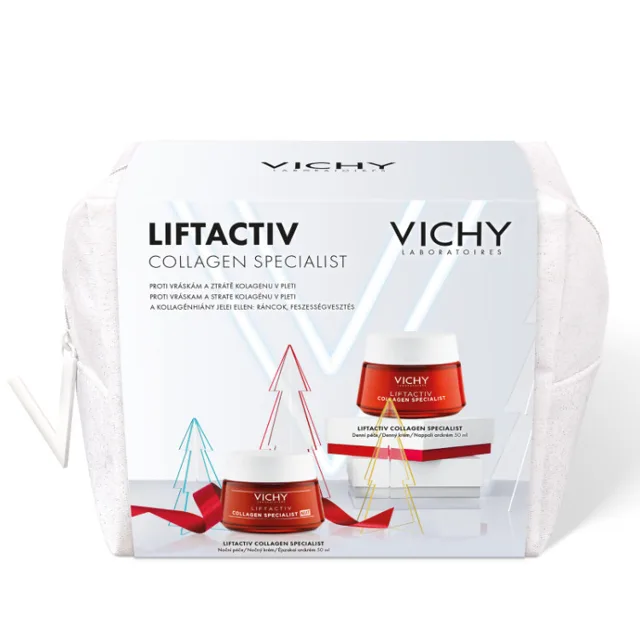 Vichy Liftactiv Specialist vánoční balíček proti vráskám a ztrátě kolagenu v pleti