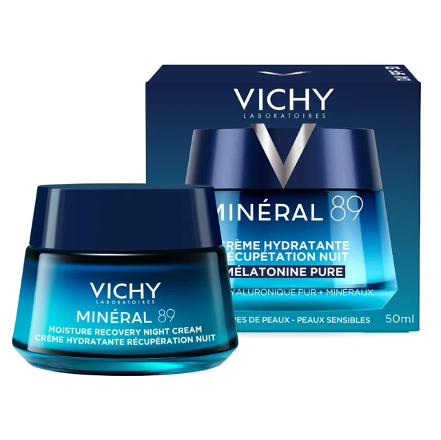 VICHY Minéral 89 Noční regenerační krém 50 ml