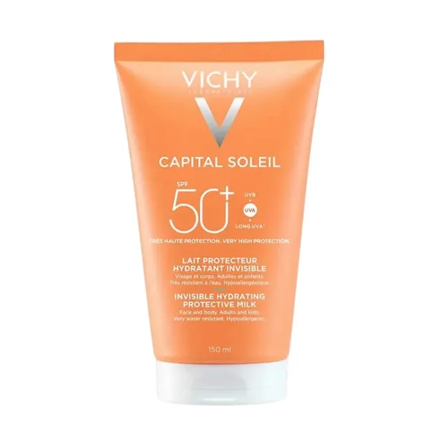 Vichy Mléko na opalování SPF 50 Invisible Hydrating Protective Milk 150 ml