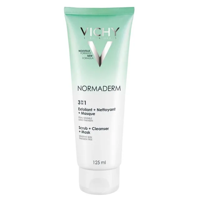 VICHY Normaderm 3v1 Čistící gel 125 ml