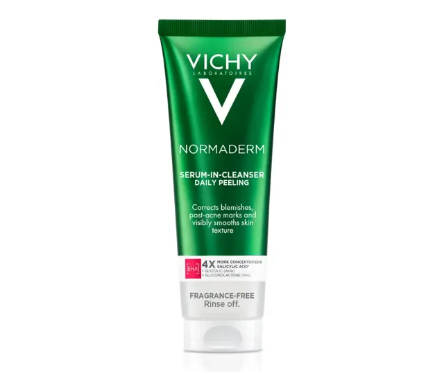 Vichy Normaderm čistící sérum a peeling 125 ml