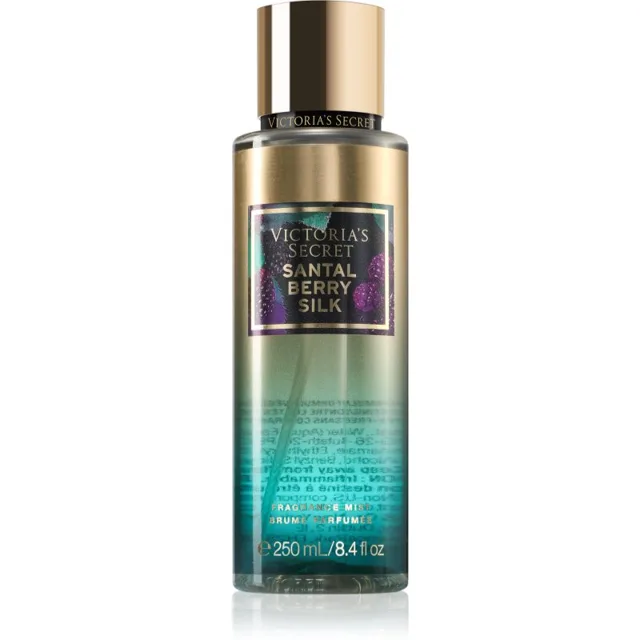 Victoria's Secret Santal Berry Silk tělový sprej pro ženy 250 ml