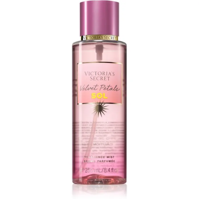 Victoria's Secret Velvet Petals SOL tělový sprej pro ženy 250 ml