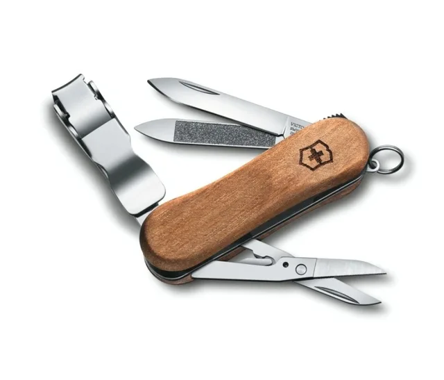 Victorinox Nail Clip Wood 580 0.6461.63