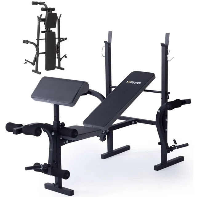 VIFITO Posilovací lavice bench press Bench U150