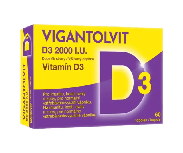 Vigantolvit D3 2000 I.U. 60 tobolek