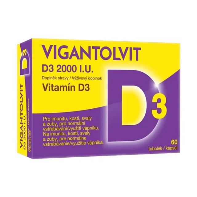 VIGANTOLVIT D3 2000 I.U. 60 tobolek