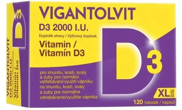 Vigantolvit Vitamin D3 2000 I.U. 120 tablet