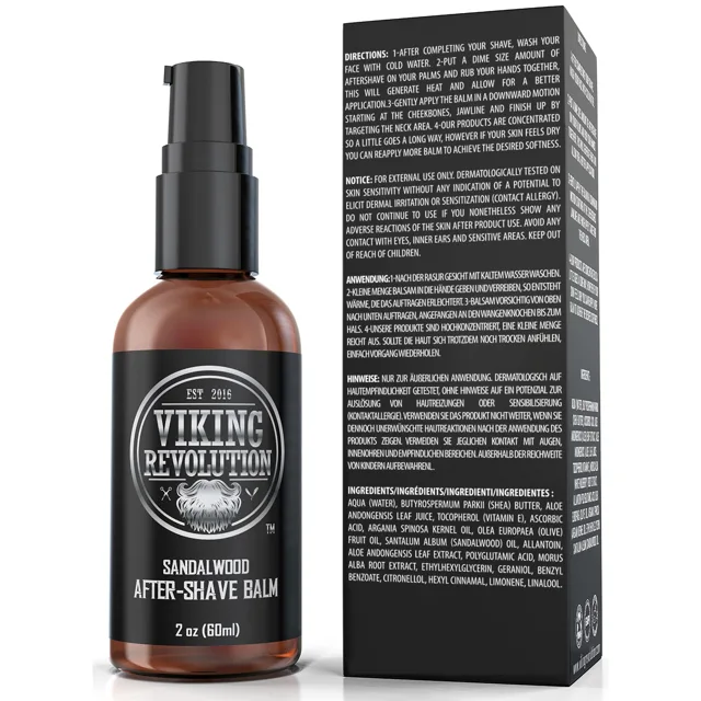 Viking Revolution Luxusní prémiový balzám po holení pro muže 60ml