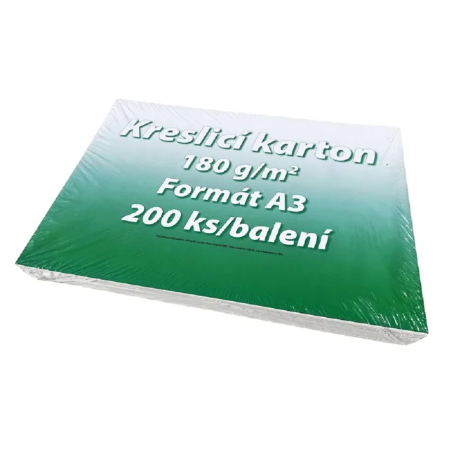 Vikpap Kreslící karton A3, 180 g/m2, 200 listů