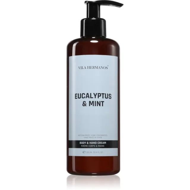 Vila Hermanos Apothecary Eucalyptus & Mint tělový krém 300 ml