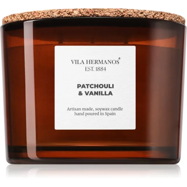 Vila Hermanos Apothecary Patchouli & Vanilla vonná svíčka 350 g