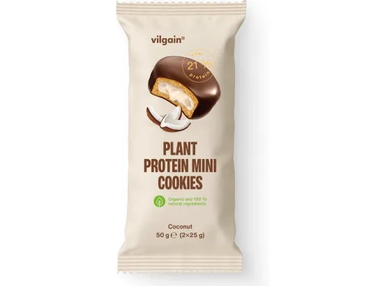Vilgain BIO Plant Protein Mini Cookies - kokos 50 g