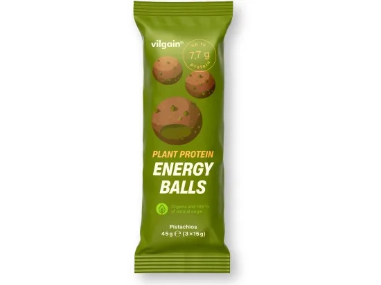 Vilgain BIO proteinové kuličky - pistácie 45 g