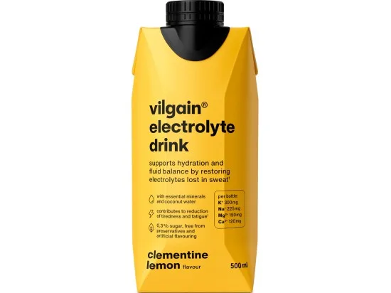 Vilgain Electrolyte Drink nápoj s elektrolyty - citron 500 ml