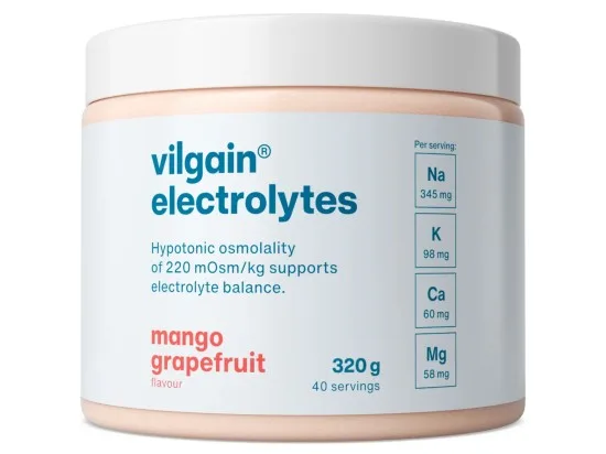 Vilgain elektrolyty mango & grep 320 g