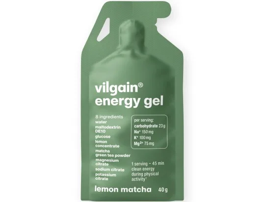 Vilgain Energy gel citron & matcha 40 g