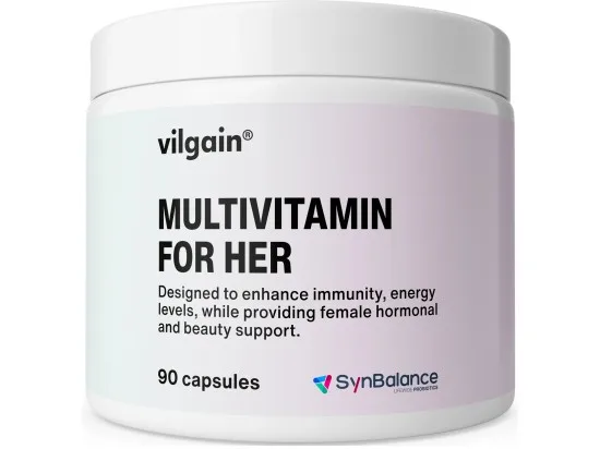 Vilgain multivitamin pro ženy 90 kapslí