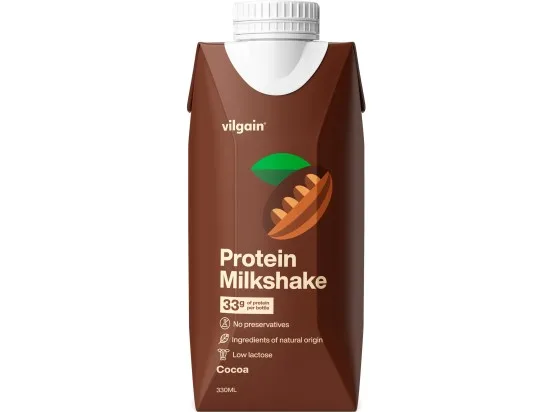 Vilgain Protein Milkshake - kakao 330 ml