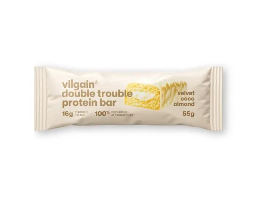 Vilgain proteinová tyčinka - kokosovo-mandlový krém 55 g