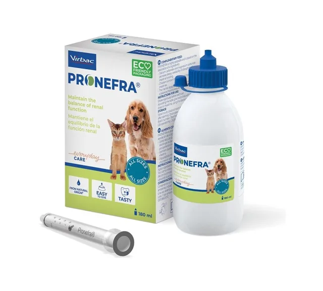 VIRBAC Pronefra Perorální přípravek na ledviny pro psy a kočky 180 ml