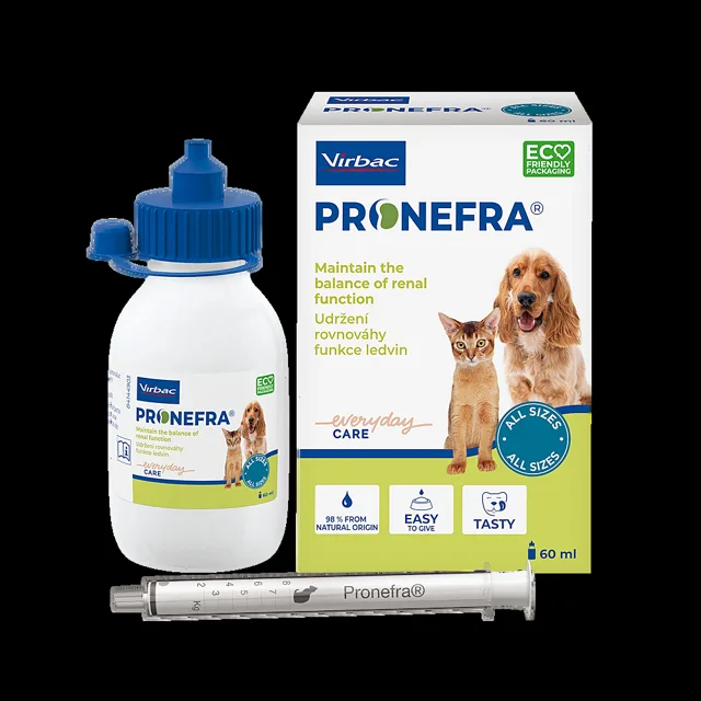 VIRBAC Pronefra pro kočky a psy 60 ml