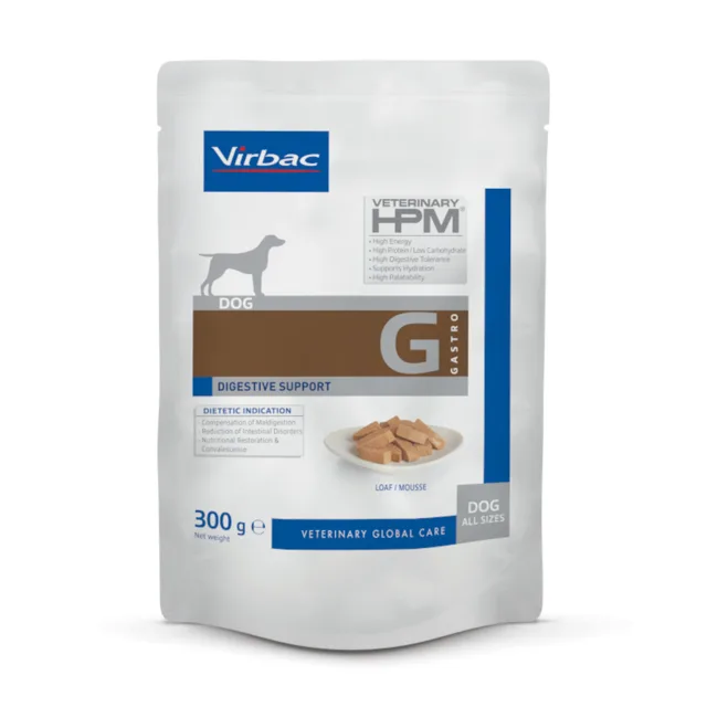 Virbac Veterinary HPM podpora trávení psů - 9 x 300 g