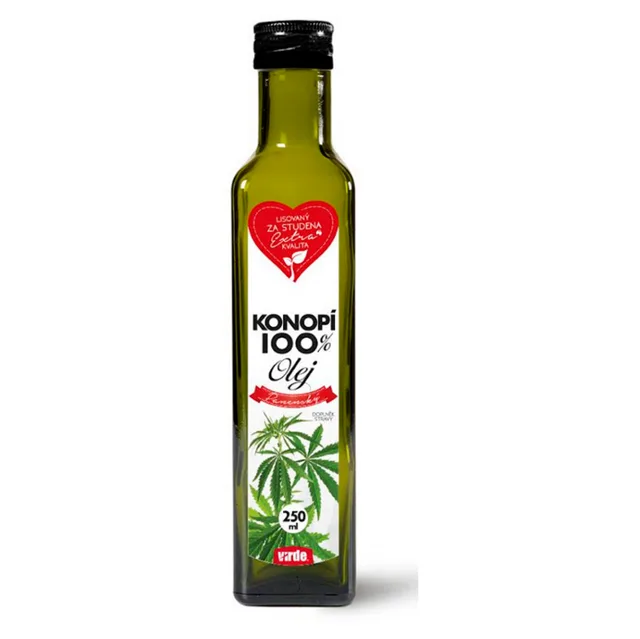 VIRDE Konopí 100% olej 250 ml